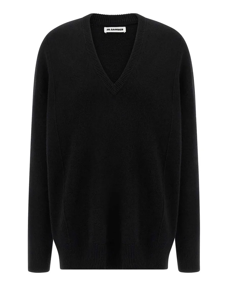 Jil Sander Cardigan - Schwarz Schwarz