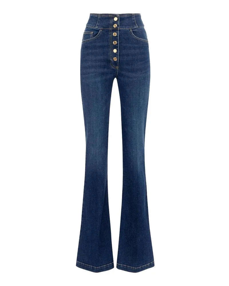 Elisabetta Franchi Bootcut Jeans - Blau Blau