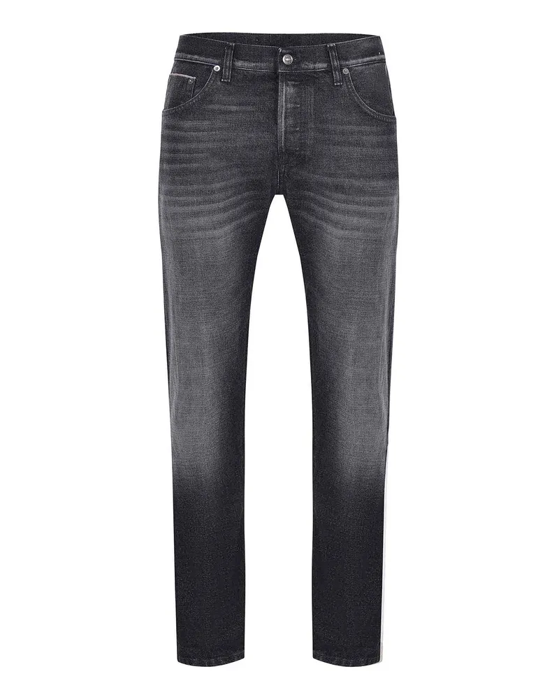 Dondup Straight Leg Jeans - Schwarz Schwarz