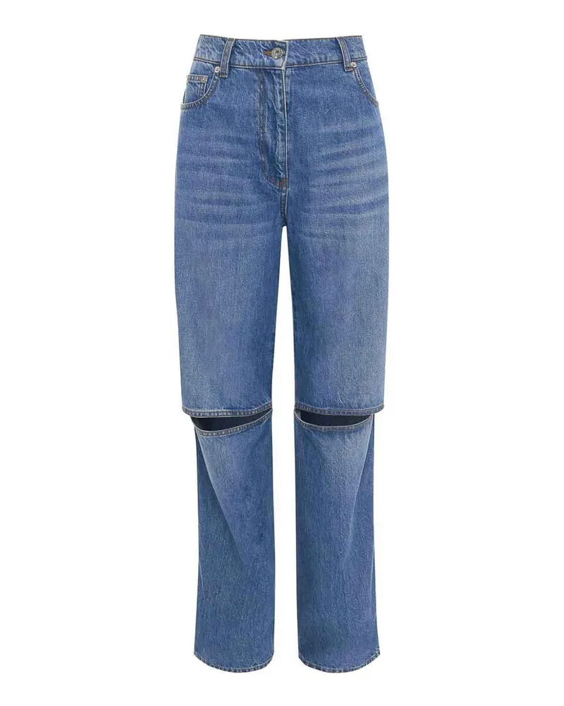 J.W.Anderson J. W. Anderson Bootcut Jeans - Dunkles Jeansblau Dunkles