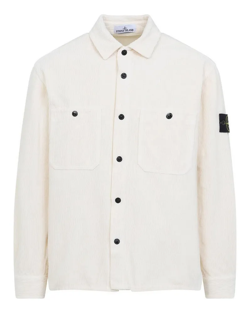 Stone Island T-Shirt - Weiß Weiß