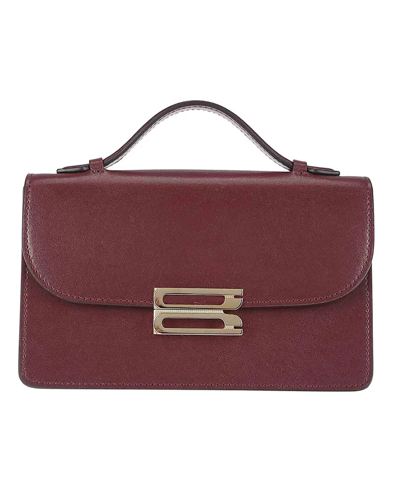 Victoria Beckham Umhängetasche - Bordeaux Bordeaux
