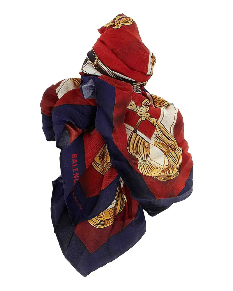 Balenciaga Schal - Bunt Bunt