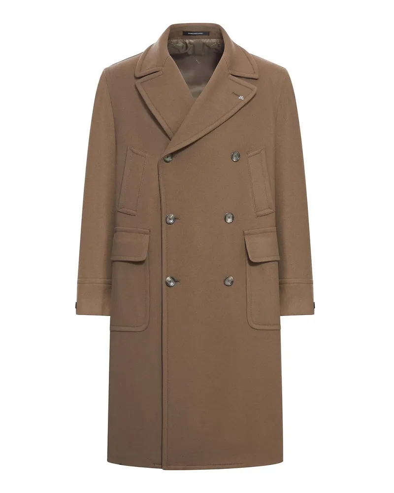 Tagliatore Knielanger Mantel - Braun Braun