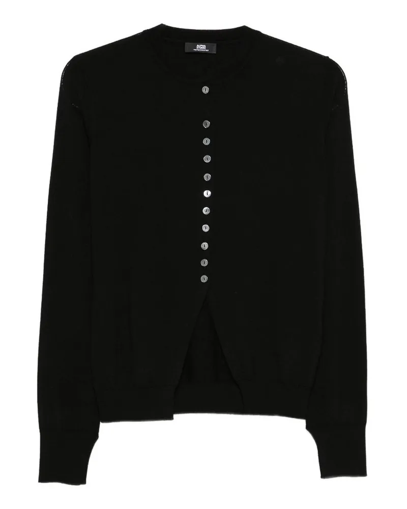 Alpha Studio Cardigan - Schwarz Schwarz