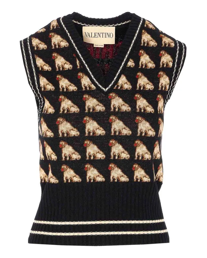 Valentino Garavani Weste - Schwarz Schwarz