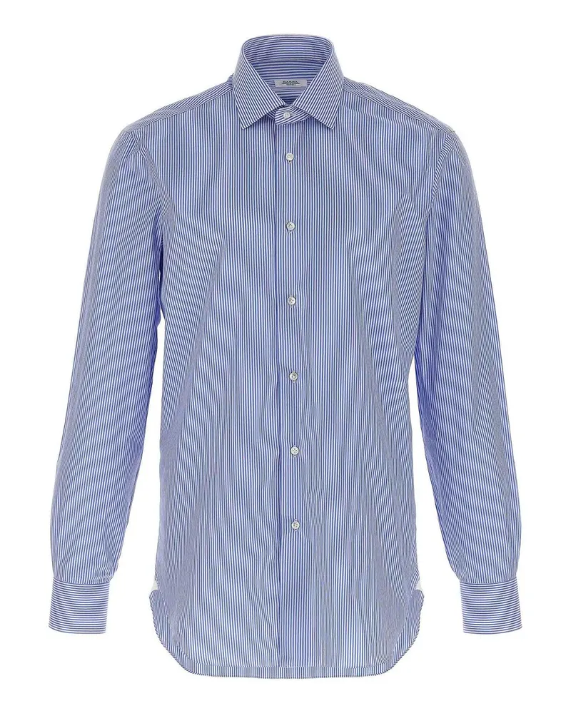 BARBA Hemd - Hellblau Hellblau