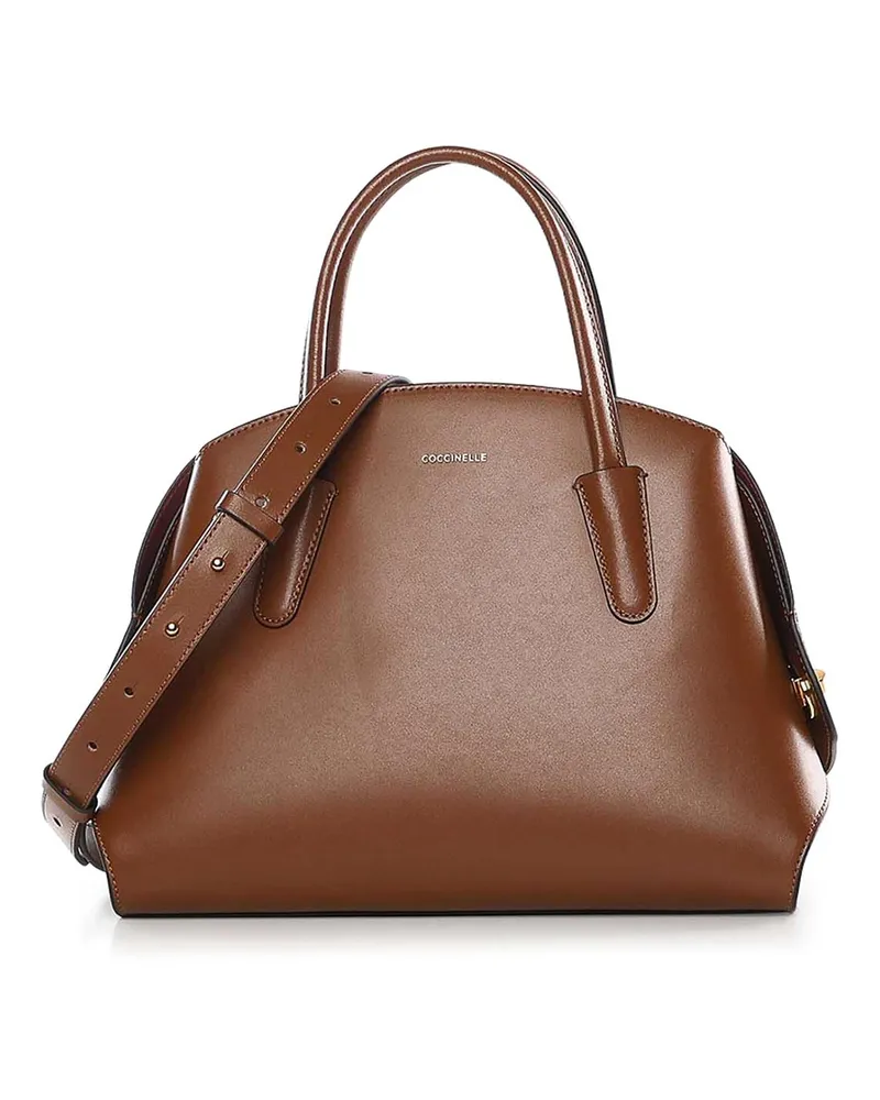 Coccinelle Schultertasche - Beige Beige