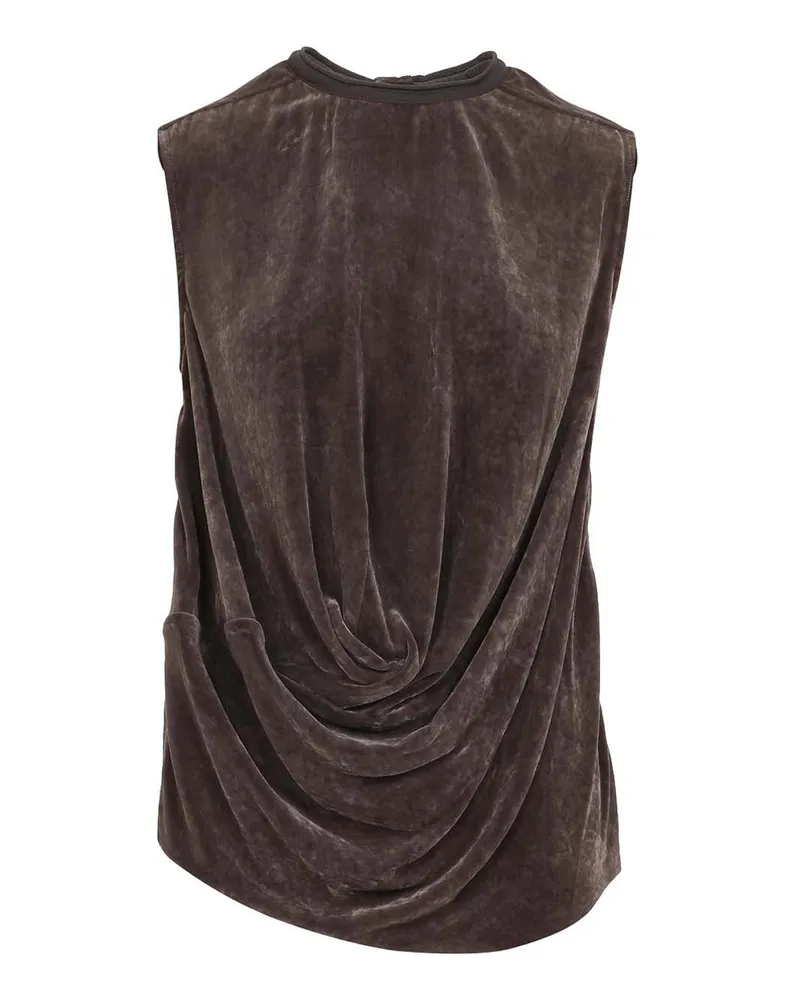 Rick Owens Top - Grau Grau