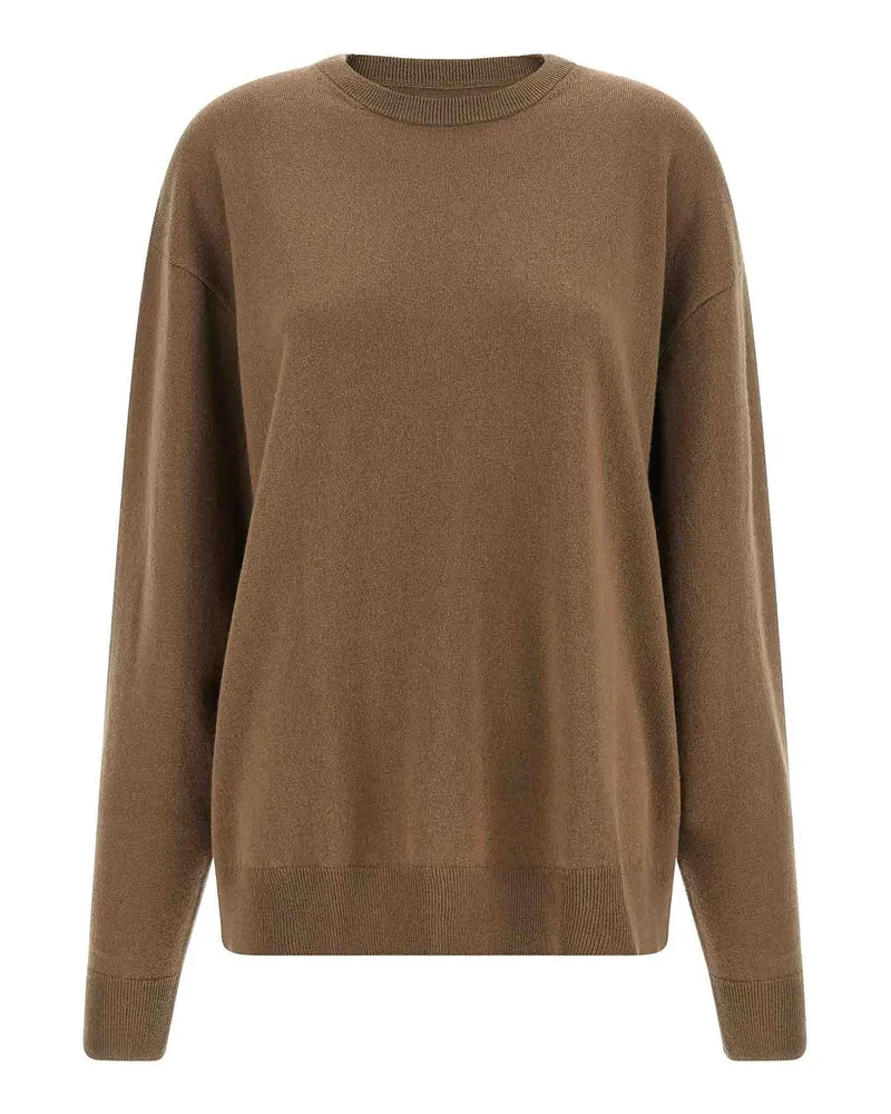 extreme cashmere Rundhalspullover - Braun Braun