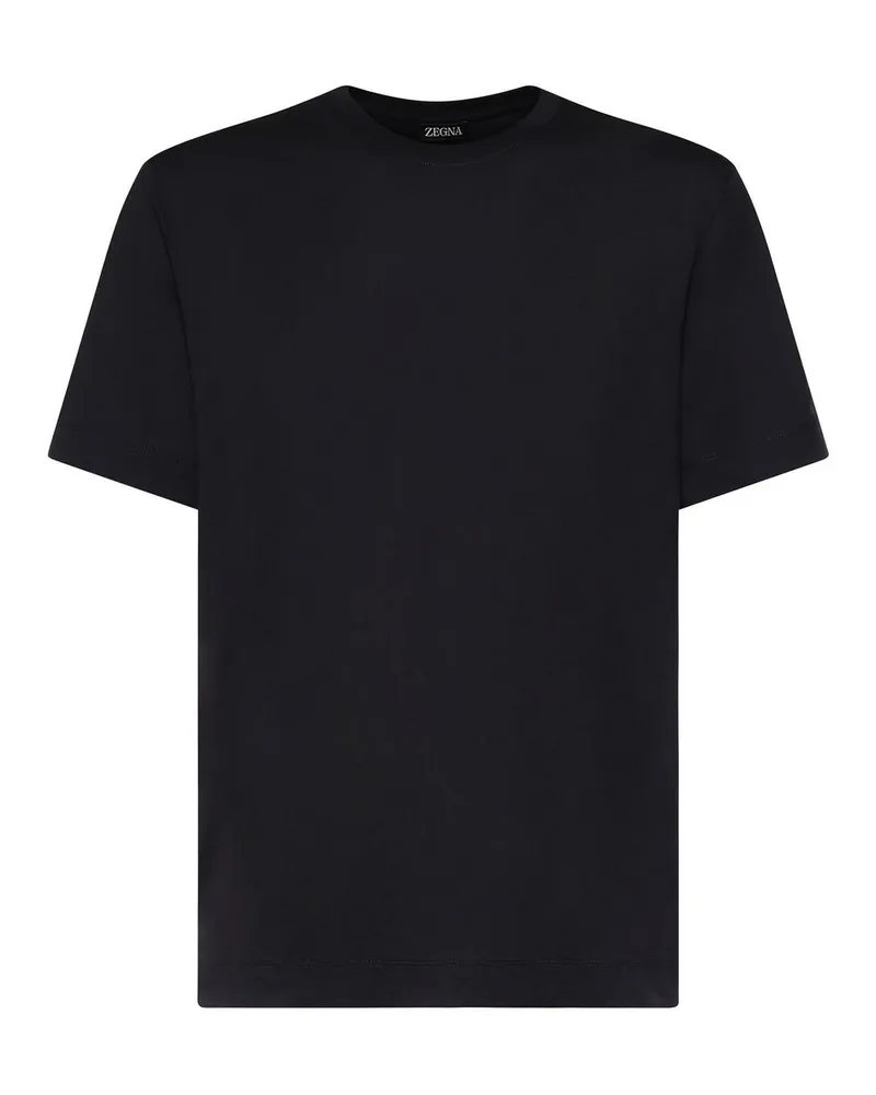 Ermenegildo Zegna T-Shirt - Dunkelblau Dunkelblau