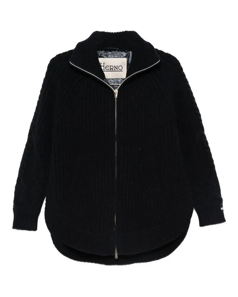 Herno Rollkragenpullover - Blau Blau