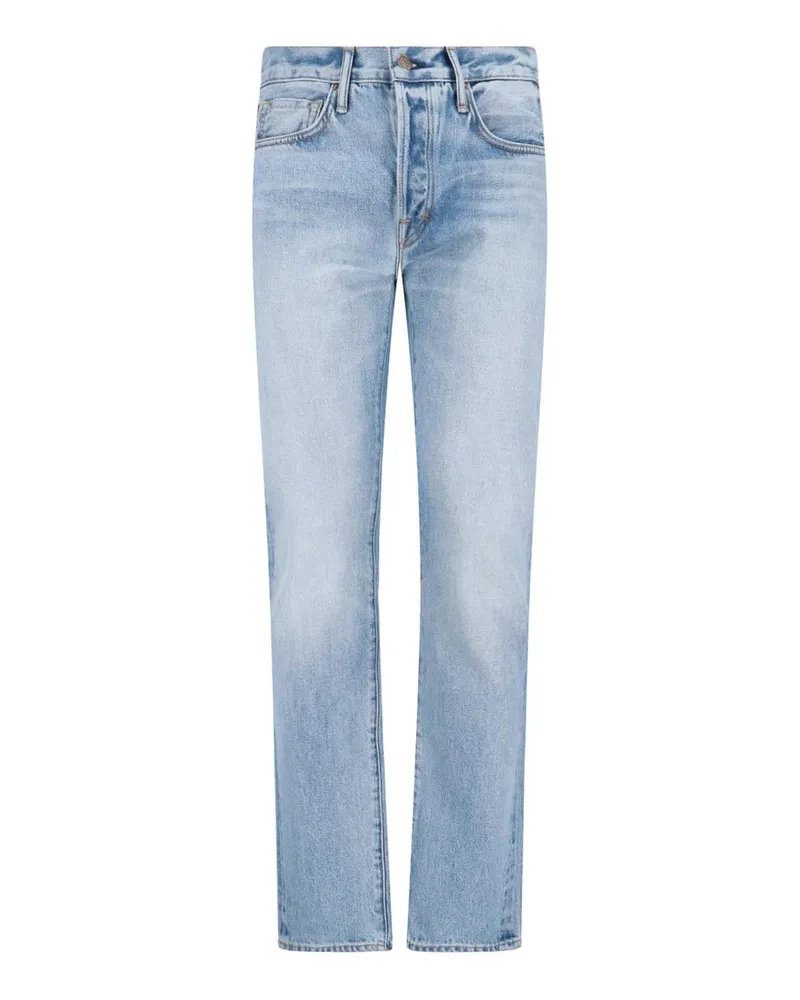 Tom Ford Straight Leg Jeans - Blau Blau