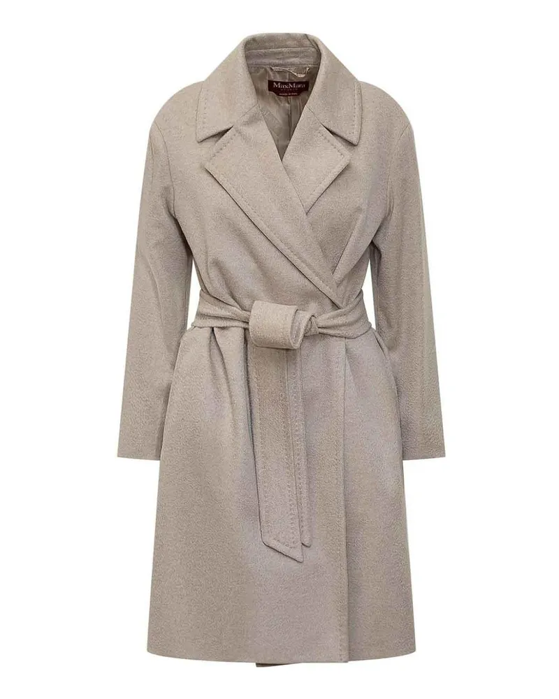 Max Mara Kurzer Mantel - Beige Beige