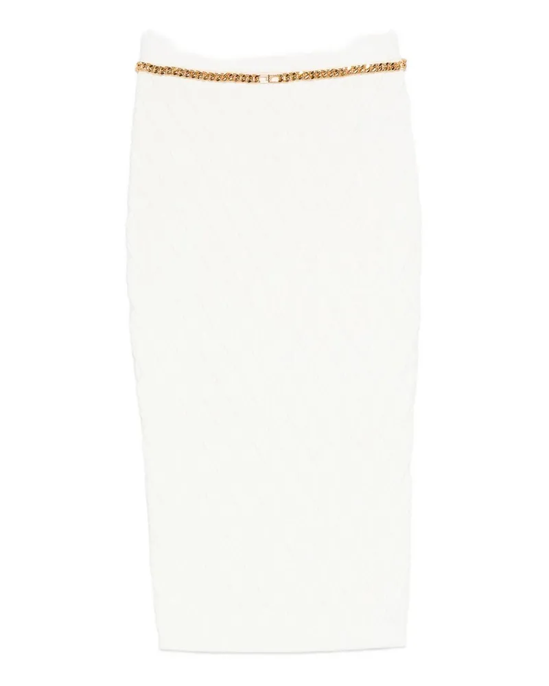 Elisabetta Franchi Midirock - Weiß Weiß