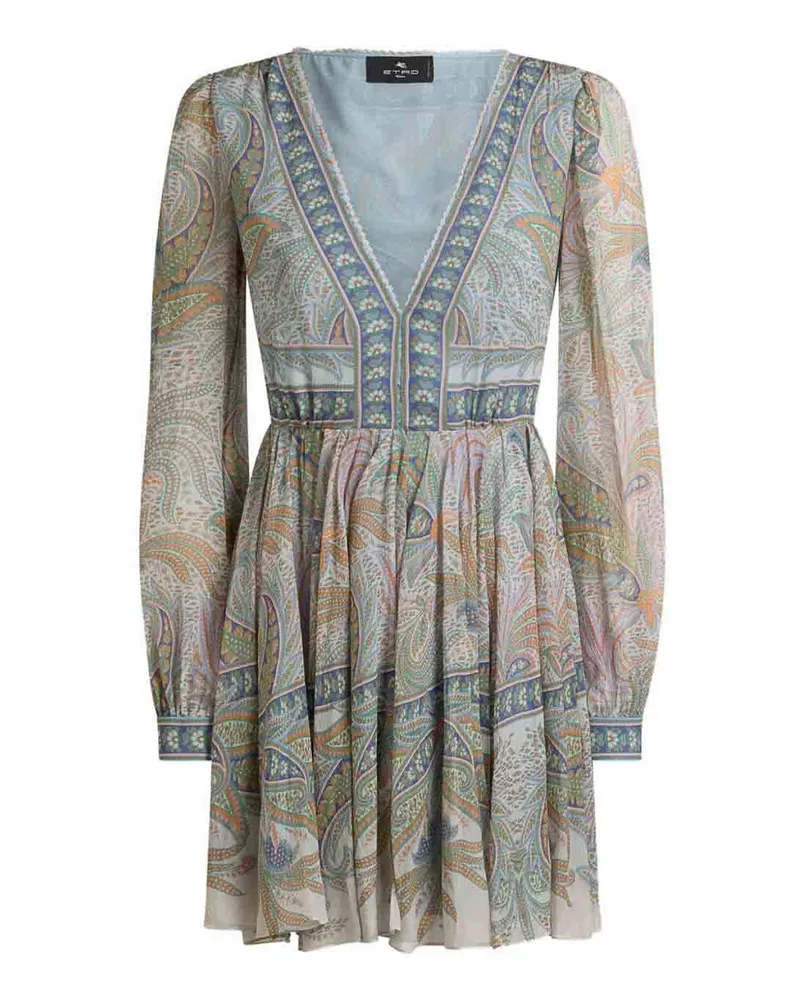Etro Kurzes Kleid - Grau Grau