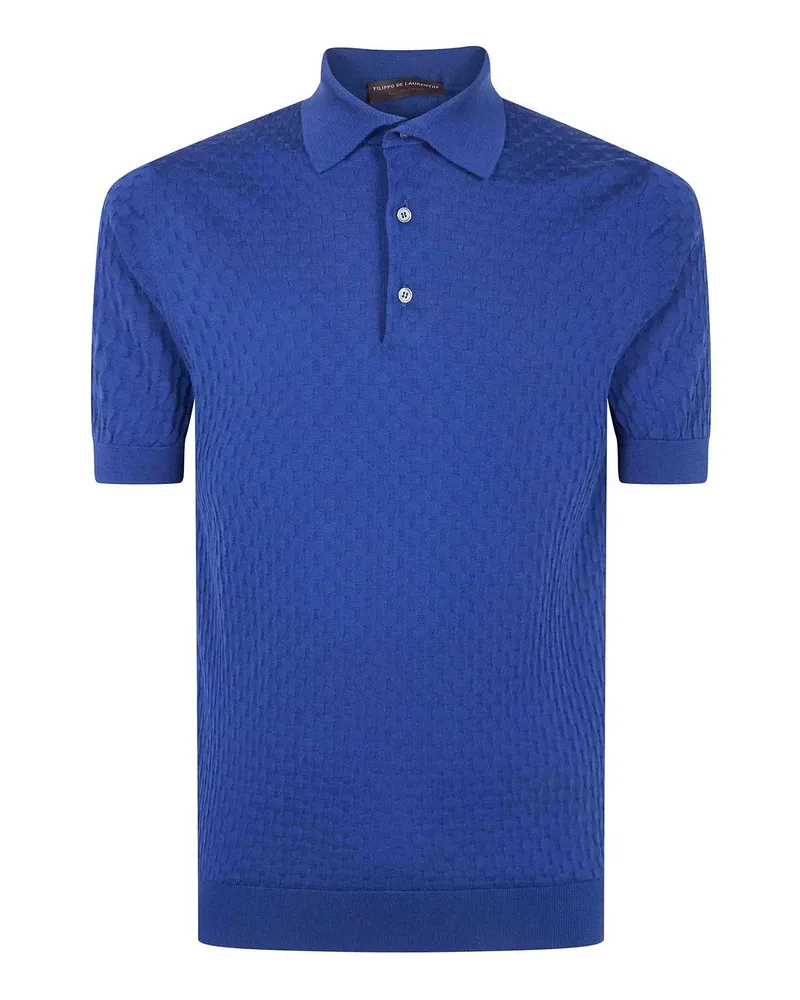 Filippo de Laurentiis Poloshirt - Blau Blau