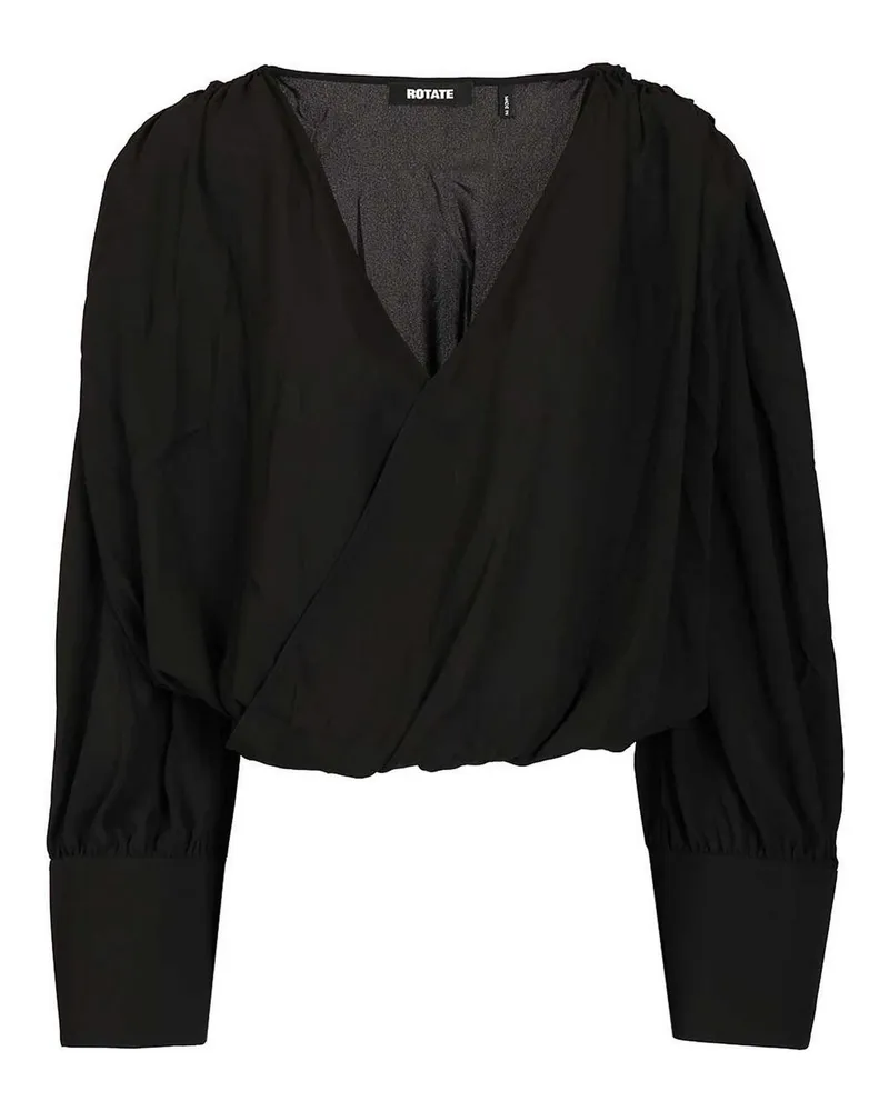 ROTATE Birger Christensen Top - Schwarz Schwarz