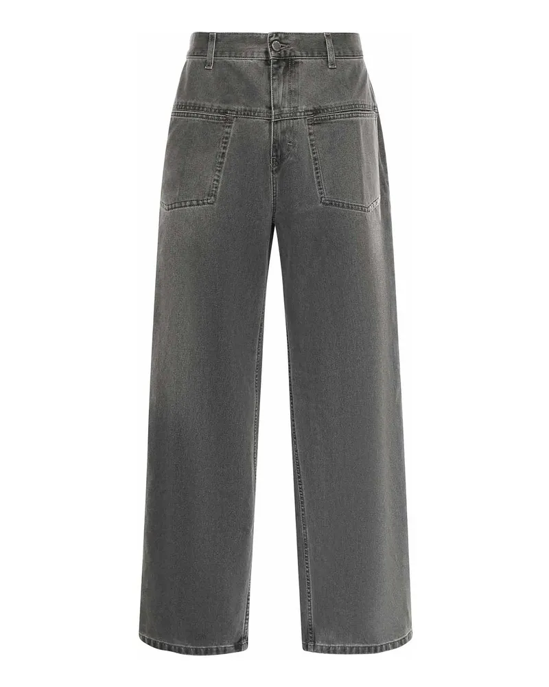 Axel Arigato Straight Leg Jeans - Grau Grau