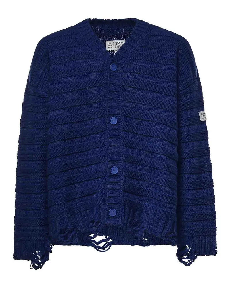 Maison Margiela Cardigan - Blau Blau