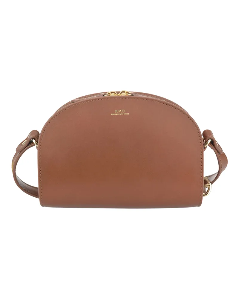 A.P.C. A. P.C. Umhängetasche - Braun Braun