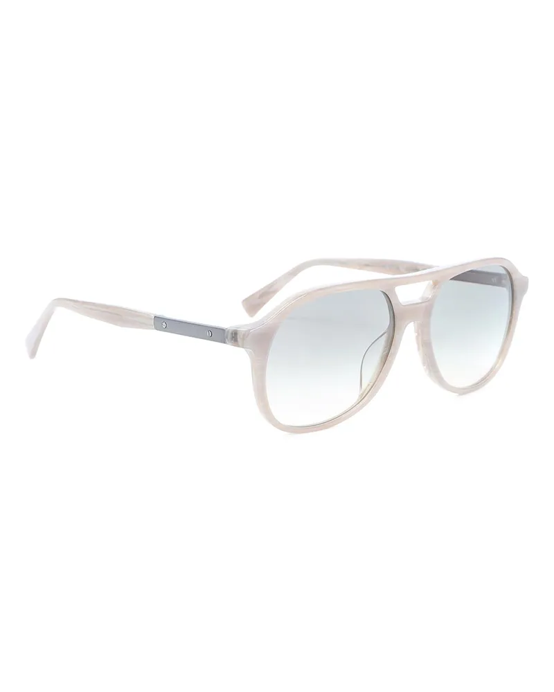 Brunello Cucinelli Sonnenbrille - Weiß Weiß
