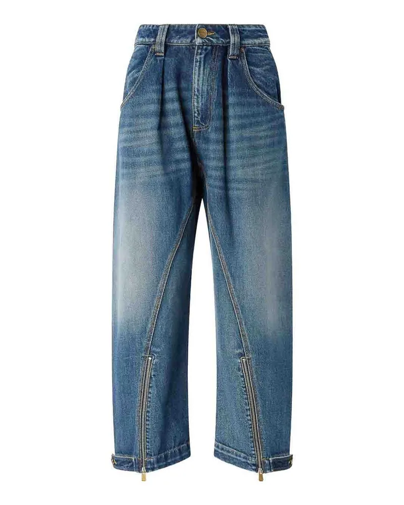 Pinko Straight Leg Jeans - Blau Blau