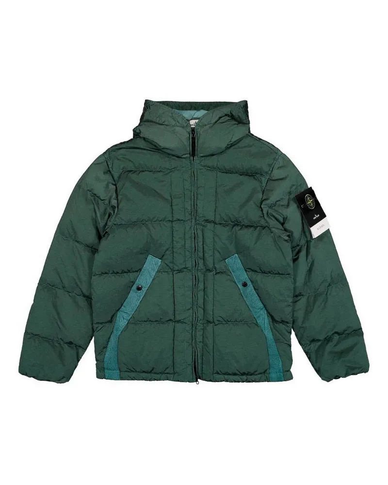 Stone Island Daunenjacke - Grün Grün
