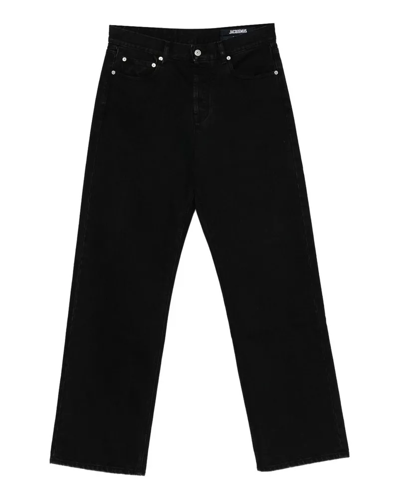 Jacquemus Bootcut Jeans - Schwarz Schwarz
