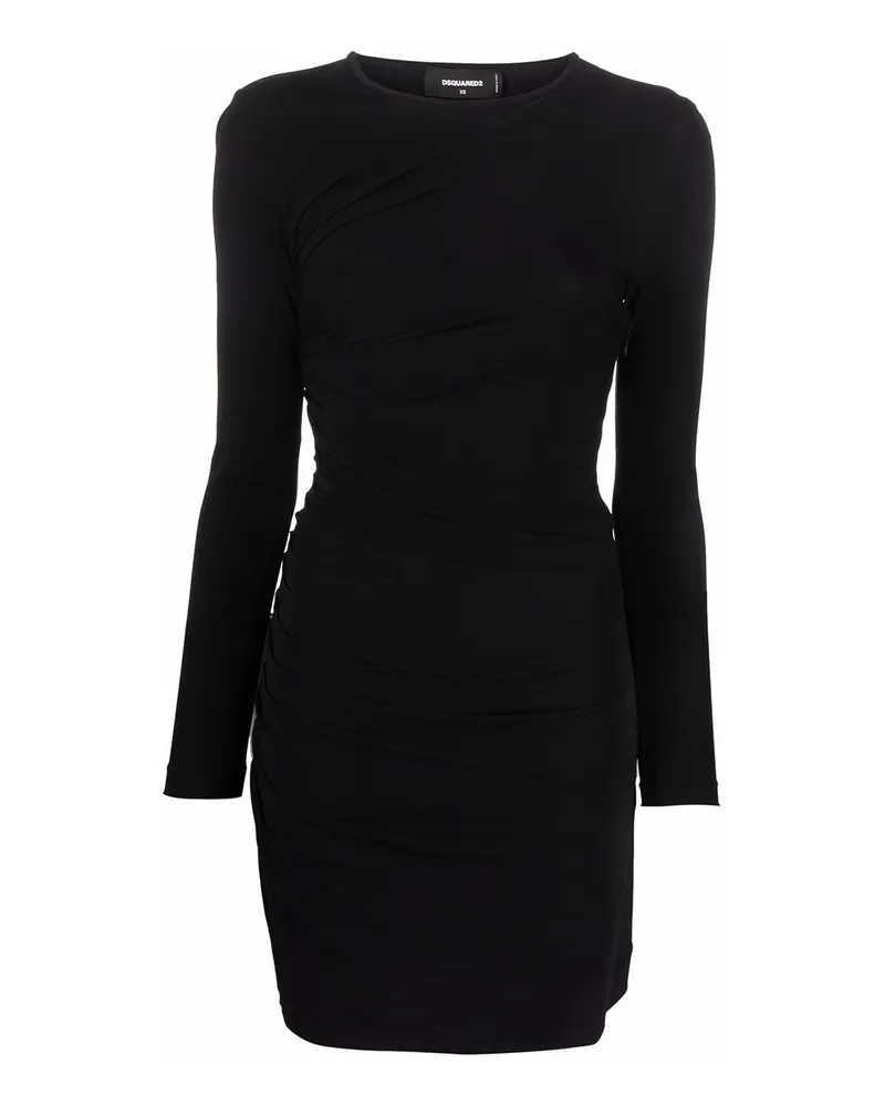 Dsquared2 Kurzes Kleid - Schwarz Schwarz