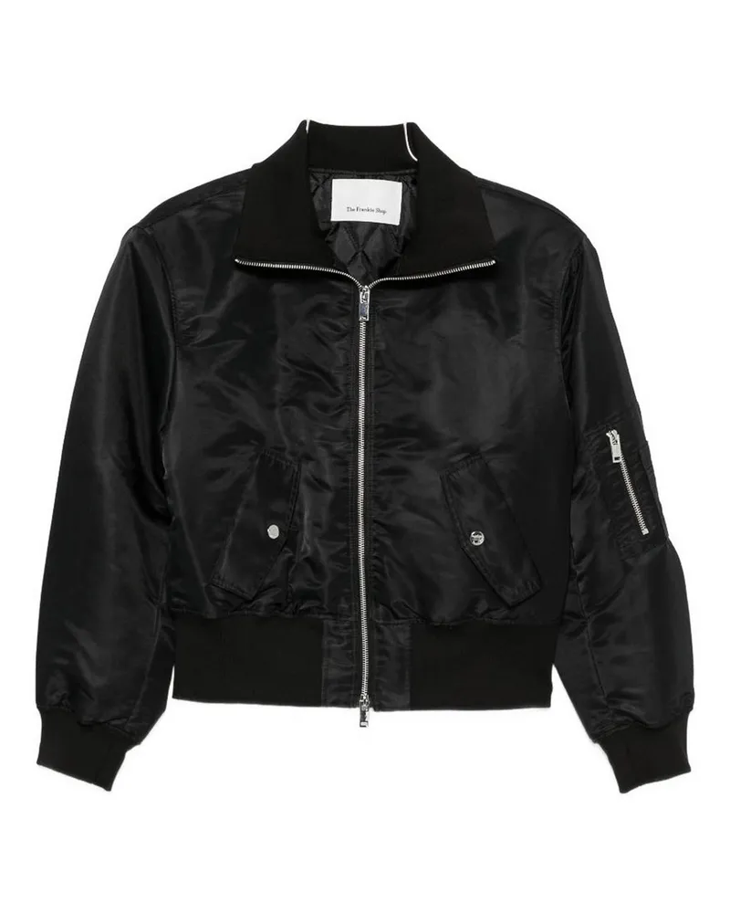 FRANKIE Shop Bomberjacke - Schwarz Schwarz