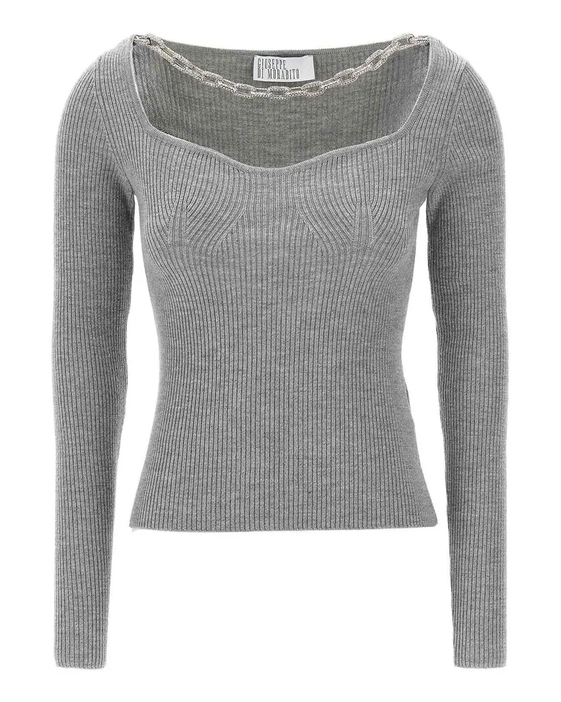 Giuseppe di Morabito Cardigan - Grau Grau