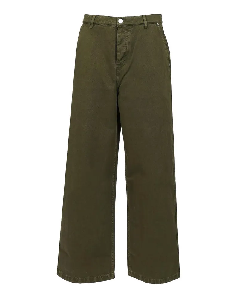 AMI Paris Bootcut Jeans - Grün Grün