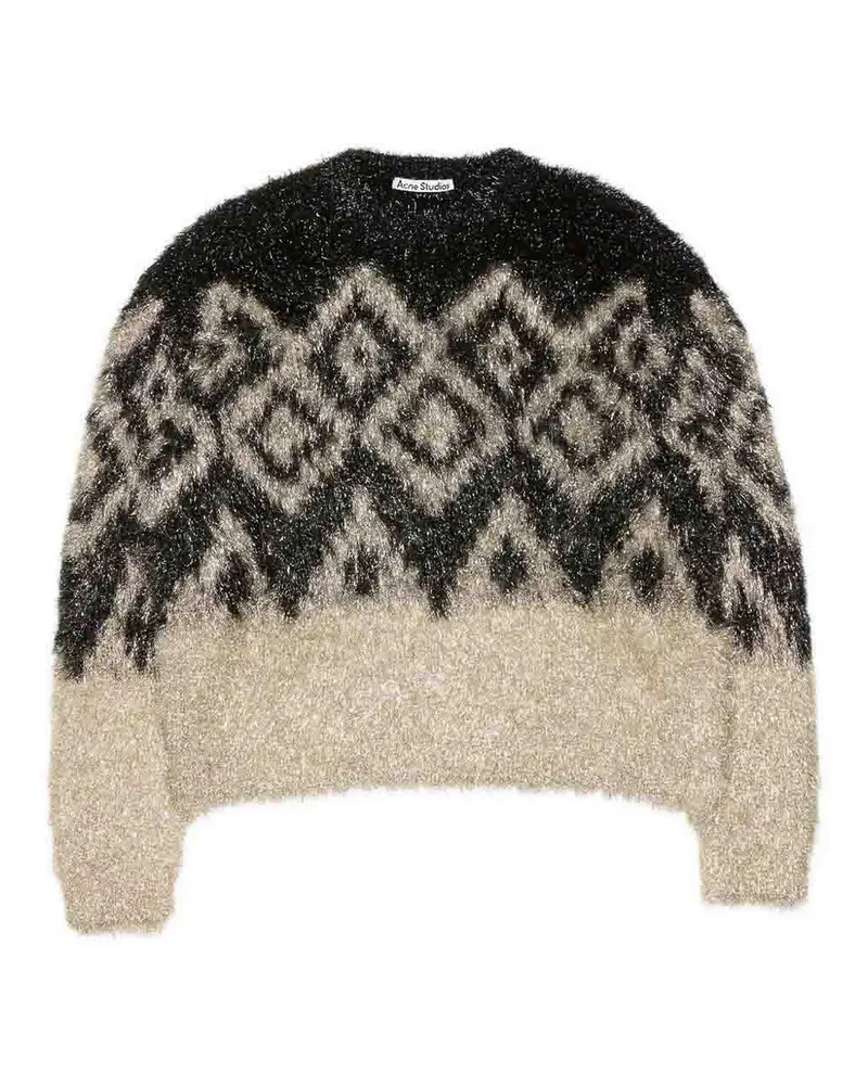 Acne Studios Rundhalspullover - Bunt Bunt