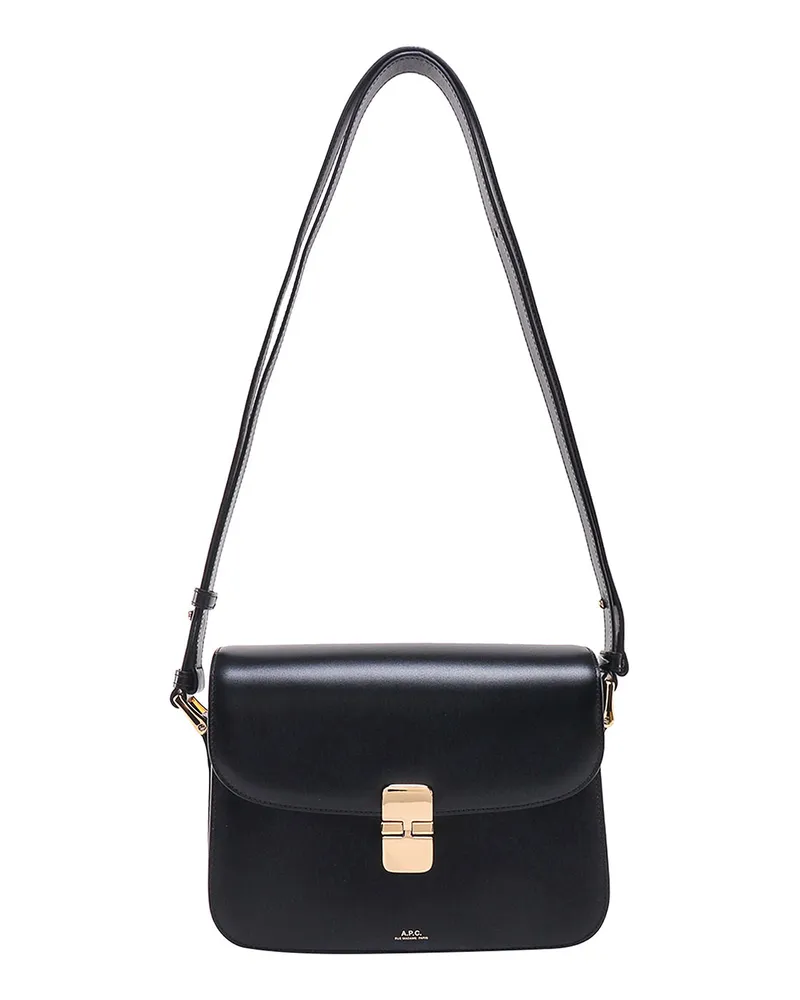 A.P.C. A. P.C. Schultertasche - Schwarz Schwarz