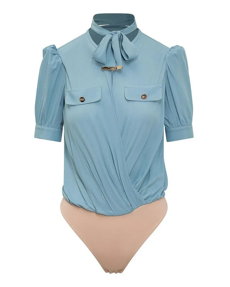 Elisabetta Franchi Top - Blau Blau
