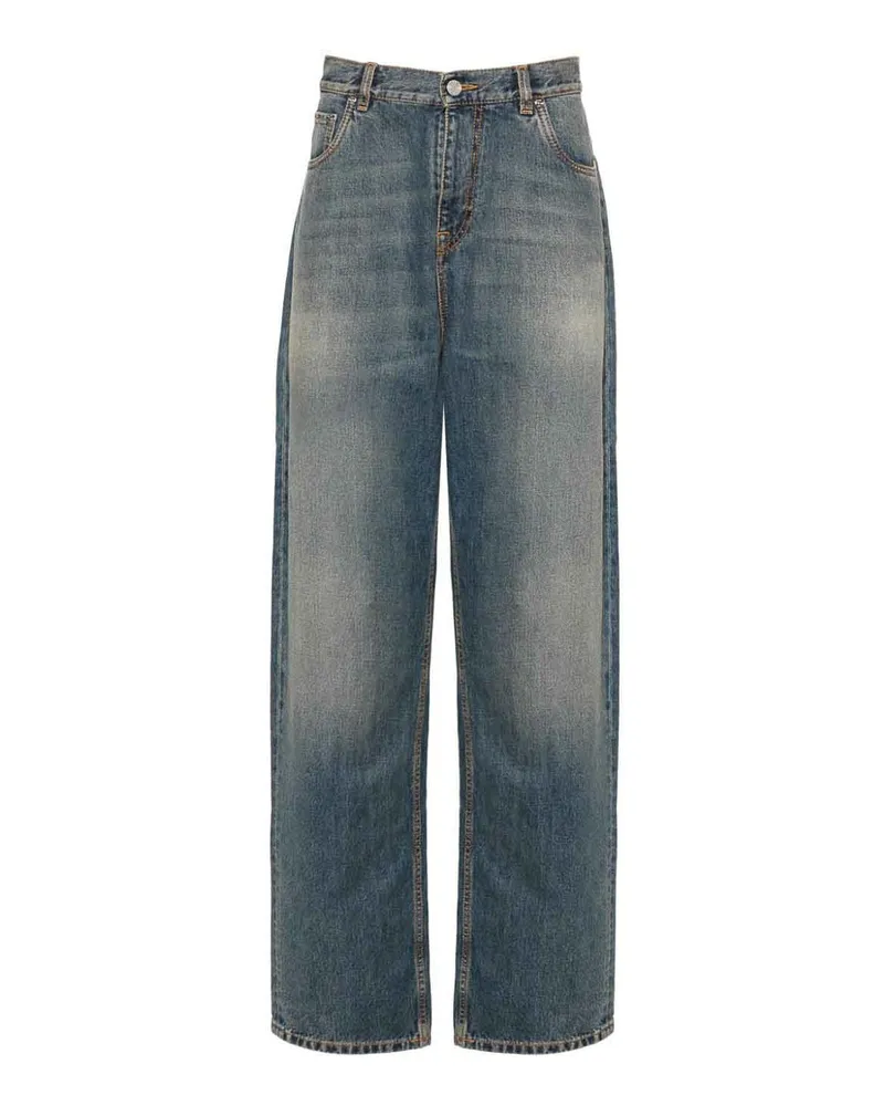 Etro Bootcut Jeans - Dunkles Jeansblau Dunkles