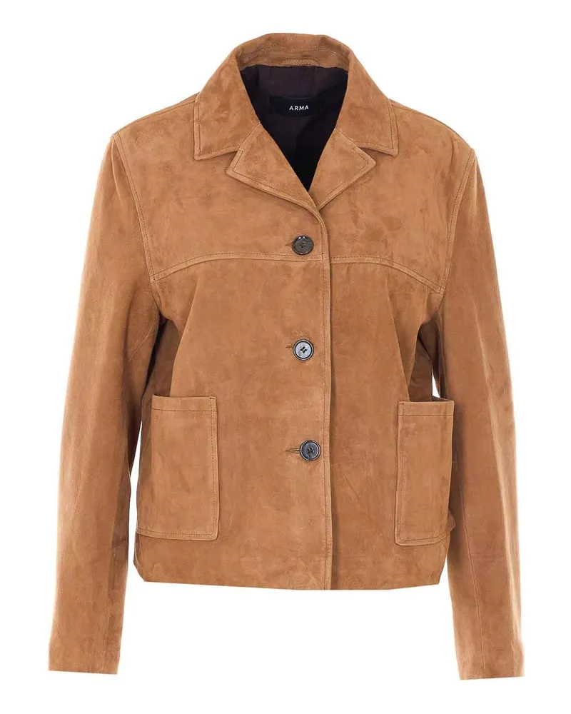 Arma Lederjacke - Braun Braun