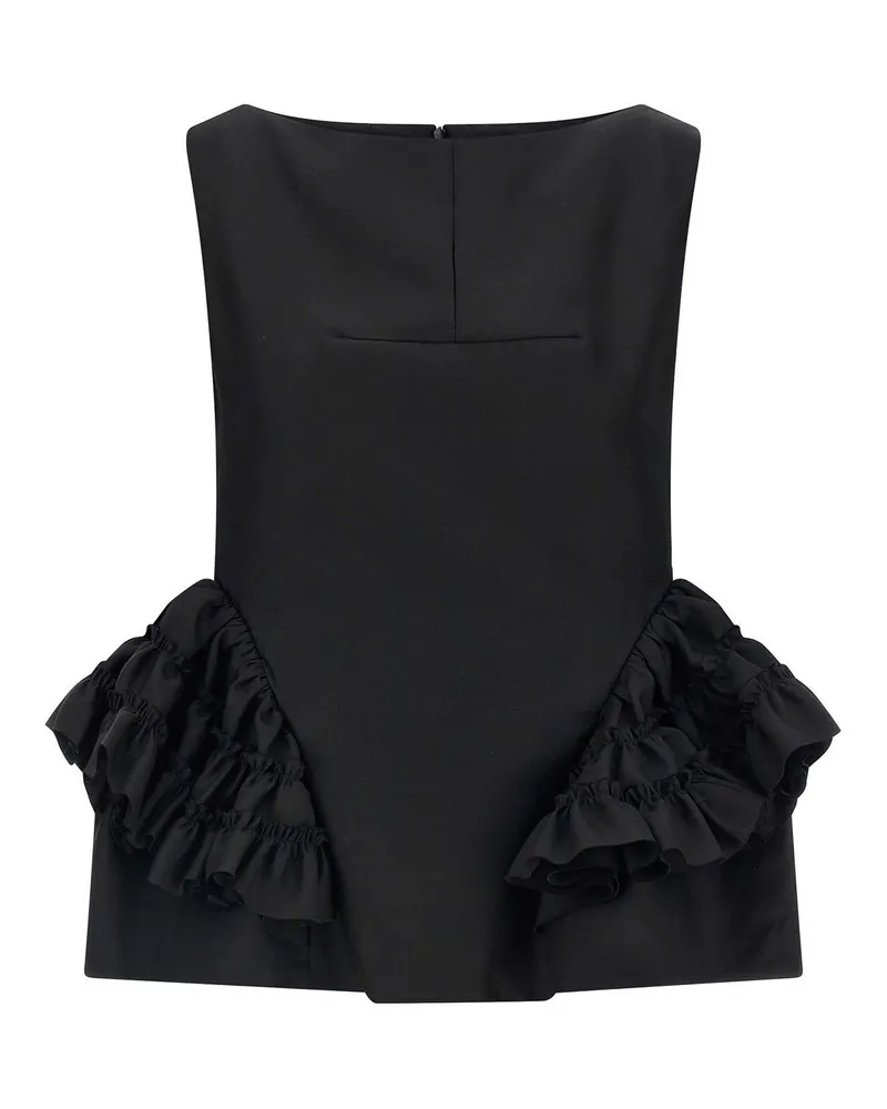 Dries van Noten Top - Schwarz Schwarz