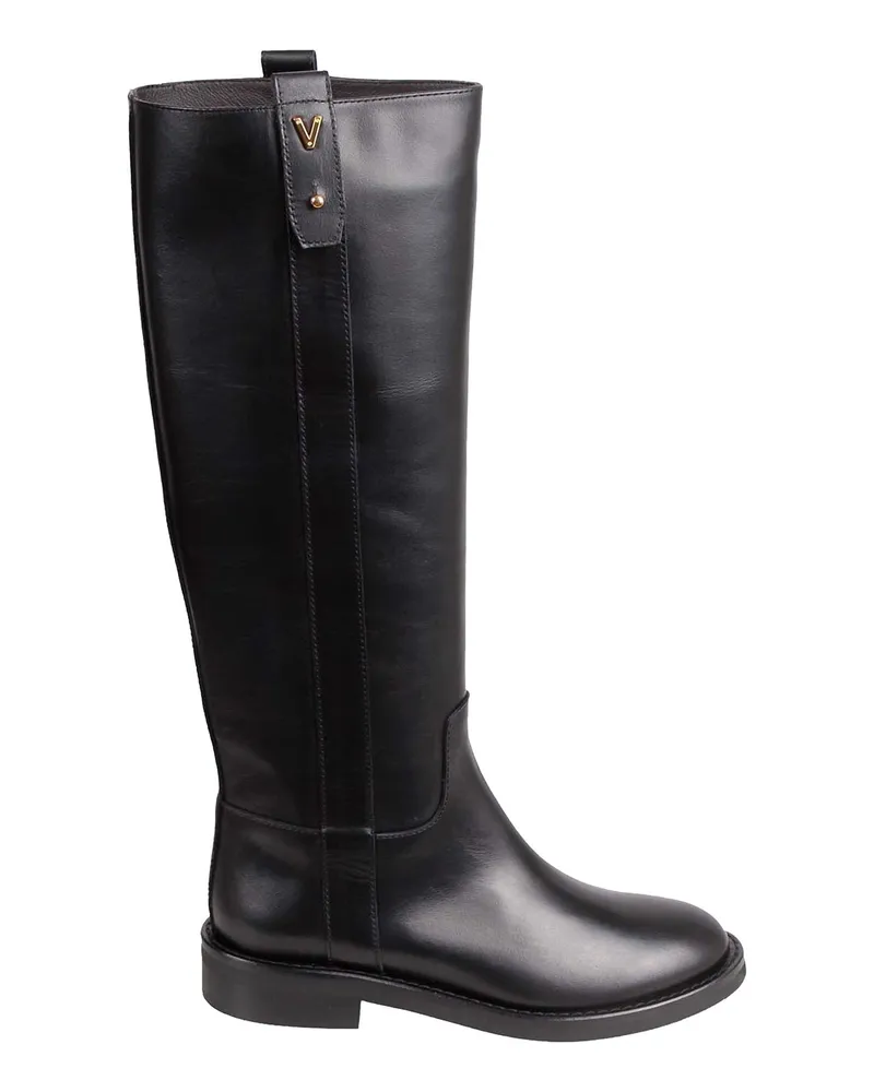 Via Roma 15 Stiefel - Schwarz Schwarz