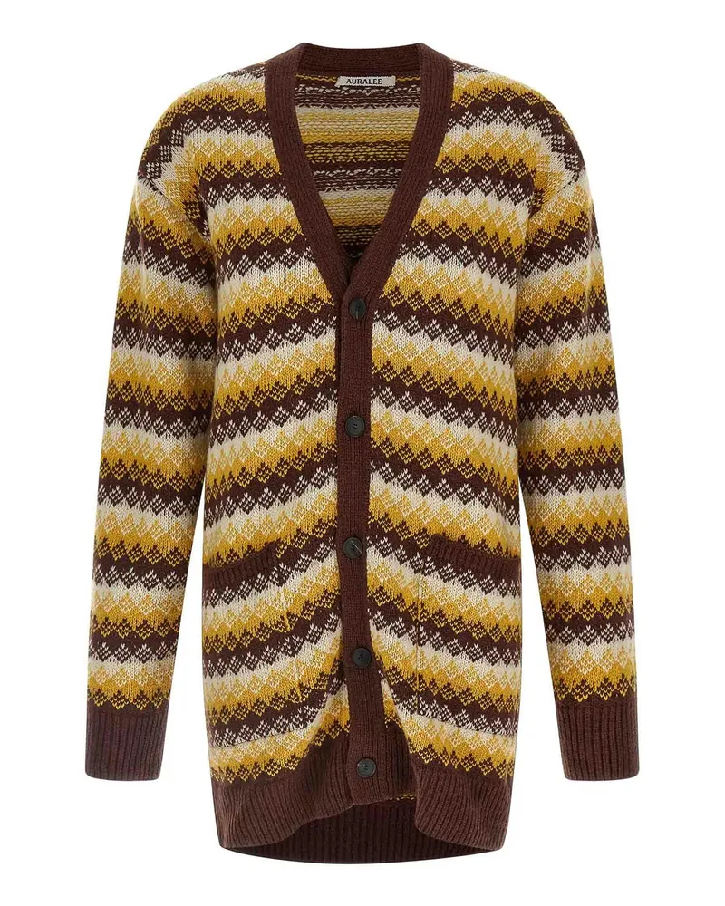 AURALEE Cardigan - Bunt Bunt