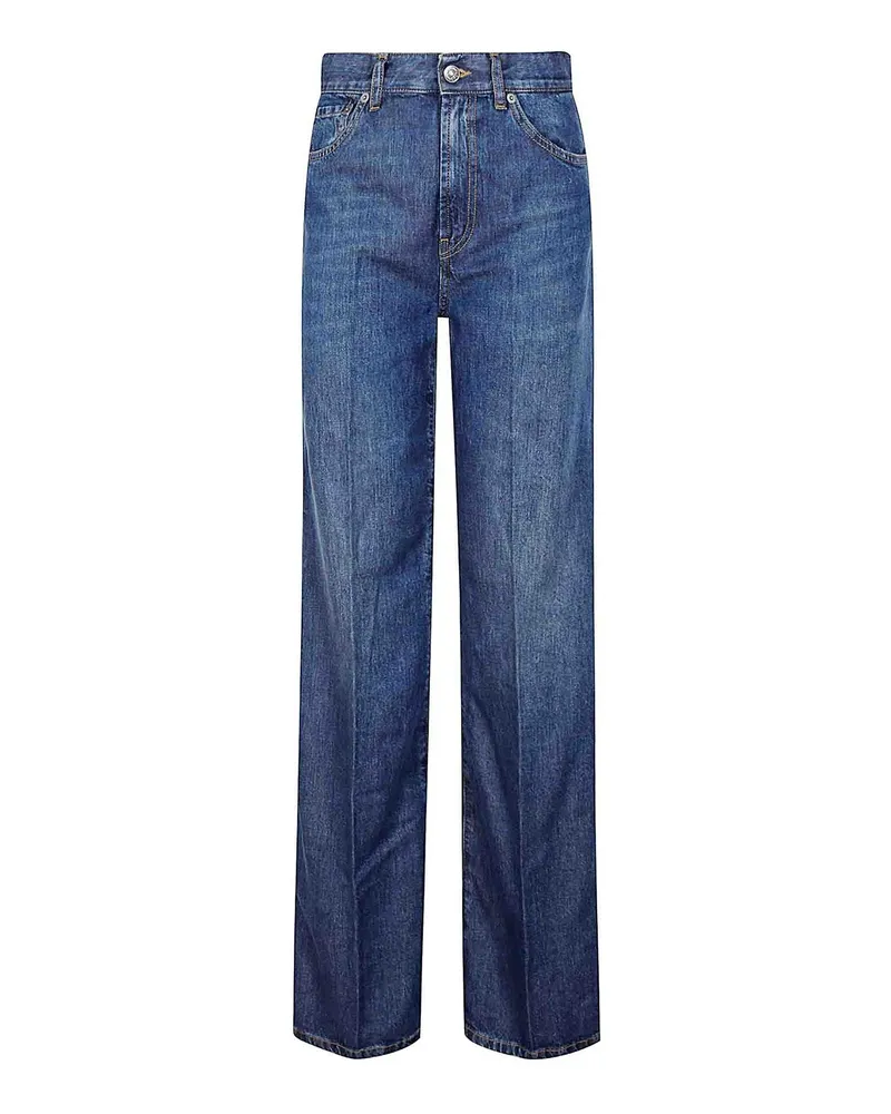 Dondup Straight Leg Jeans - Blau Blau