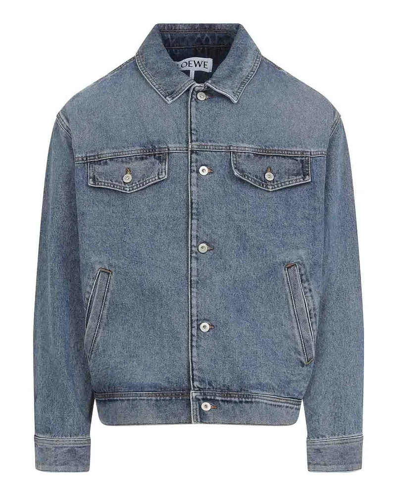 Loewe Casualjacke - Blau Blau
