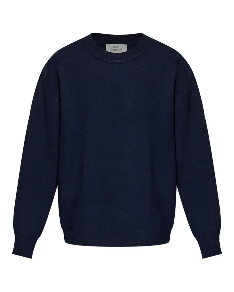 Studio Nicholson Sweatshirt - Blau Blau