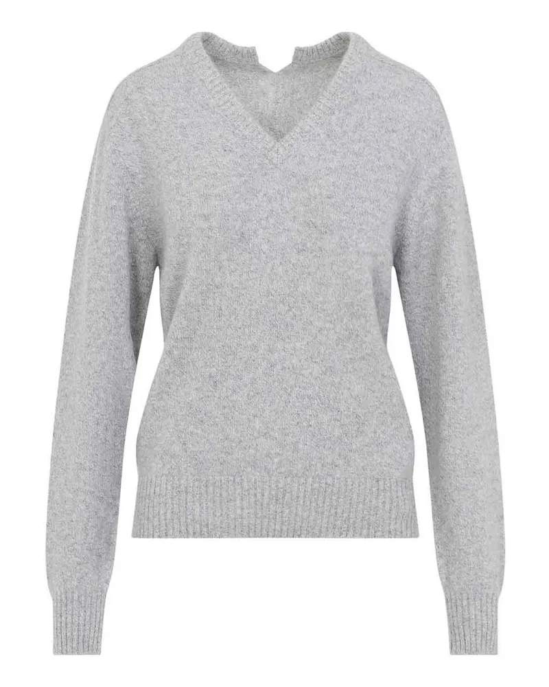Carven V-Pullover - Grau Grau