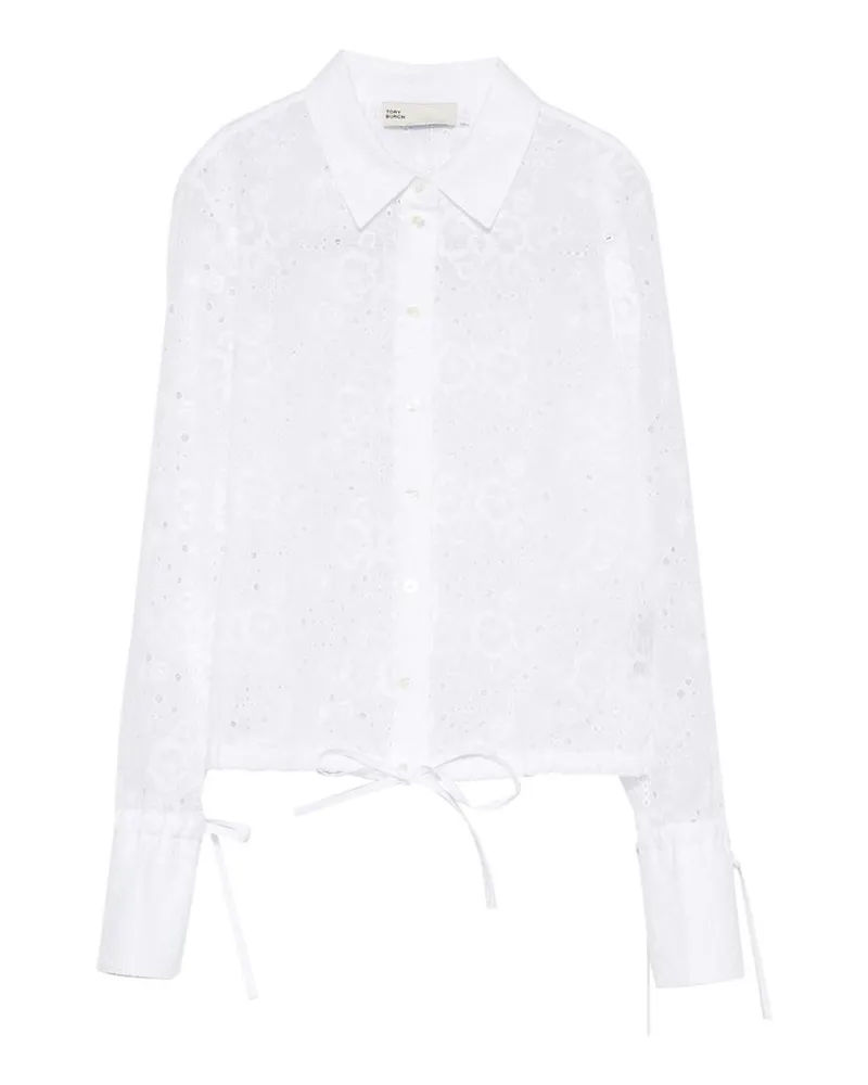 Tory Burch Bluse - Weiß Weiß