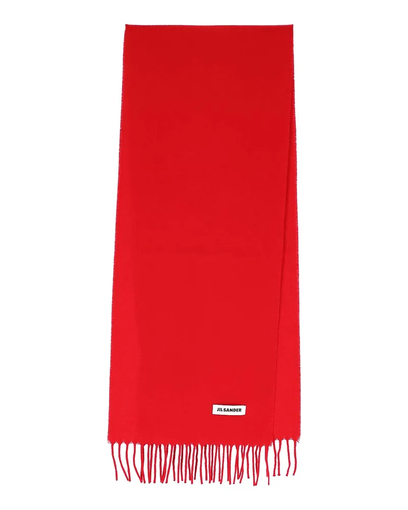Jil Sander Schal - Rot Rot
