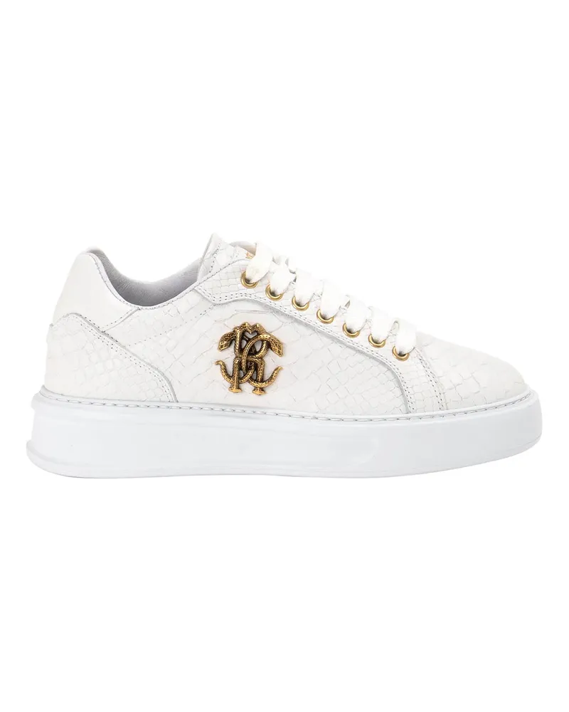 Roberto Cavalli Sneaker - Weiß Weiß