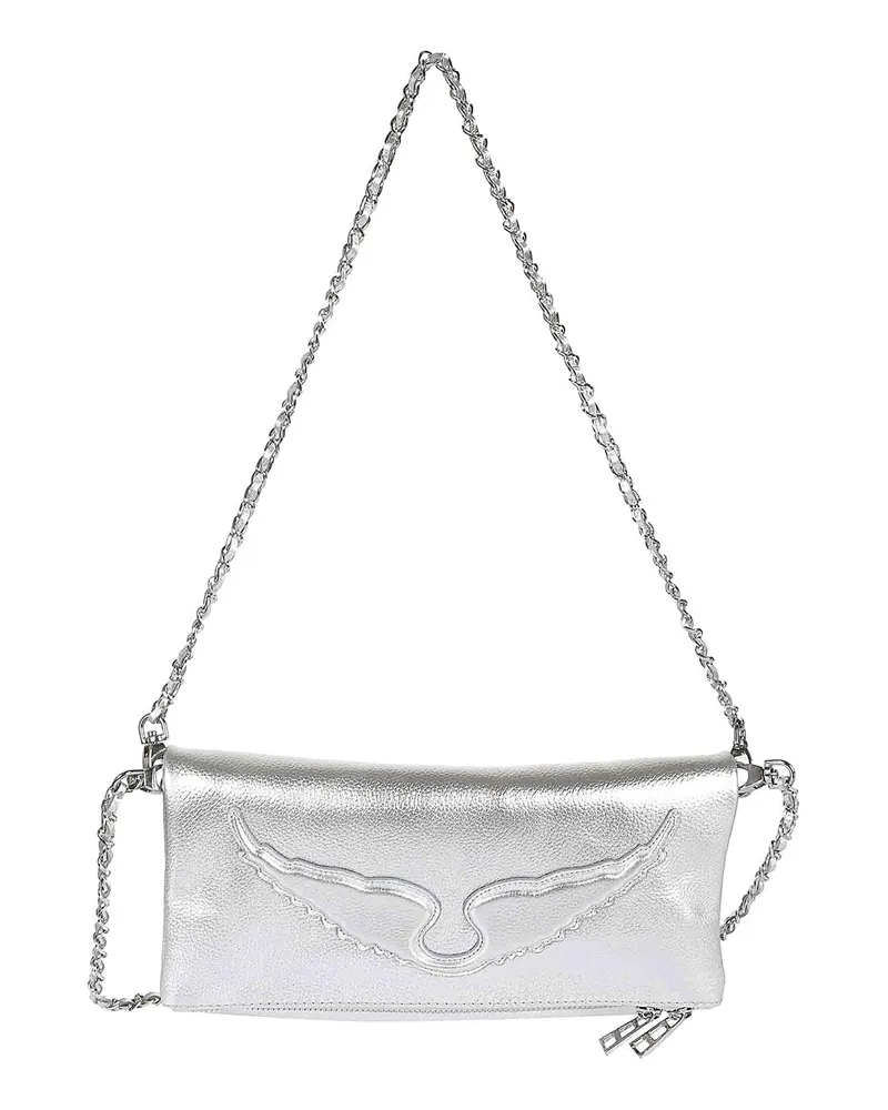 Zadig & Voltaire Umhängetasche - Silber Silber