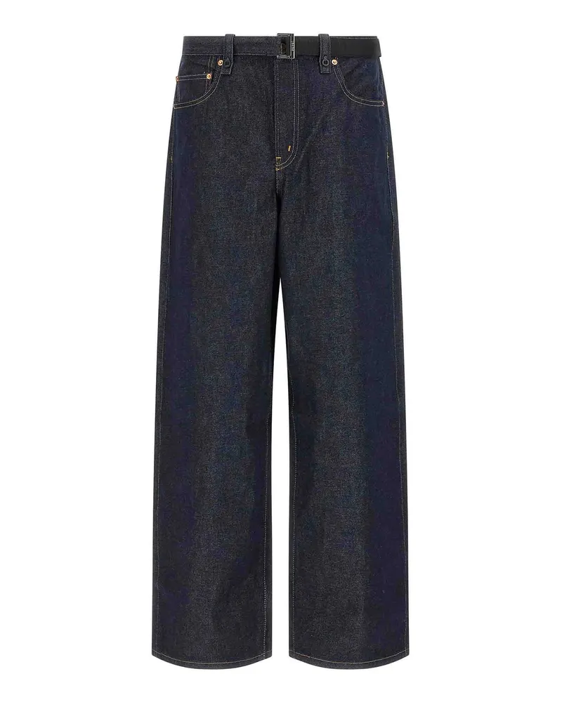 Sacai Casual Hose - Blau Blau